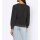 Džemperis su spauda ir raštu, juodas