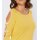 Sweater with cut-outs, yellow
