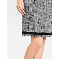 Sheath dress, black-white