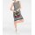 Sheath dress, black-white