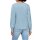 Designer-2-in-1-Spitzen-Jerseyshirt, hellblau