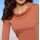 Designer-Feinstrickpullover, papaya