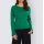 Designer-Merino-Kaschmir-Pullover, grün