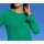 Designer-Merino-Kaschmir-Pullover, grün