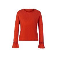 Designer-Merino-Kaschmir-Pullover, rot