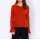 Designer-Merino-Kaschmir-Pullover, rot