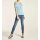 Blouse with cut-outs, blue