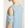 Blouse with cut-outs, blue