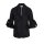 Designer-Blazer m. Schleifen, schwarz