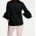 Designer-Blazer m. Schleifen, schwarz