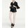 Designer-Blazer m. Schleifen, schwarz