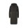 Wool knit dress with hood, grey