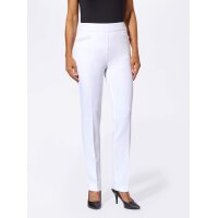 Optimizing stretch trousers, white