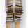 Jacquard knit coat, stone grey / camel