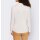 Designer-Bluse m. Puffärmeln, ecru