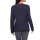 Cardigan with embroidered flowers, midnight blue