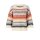 Jacquard sweater, beige-terra-blue