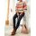 Jacquard sweater, beige-terra-blue