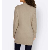 Cable knit cardigan, beige blend
