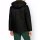 Designer-Outdoor-Steppjacke, schwarz