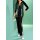 Designer-Sweatjacke m. Schriftzug, moos