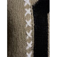 Turtleneck sweater, taupe