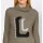 Turtleneck sweater, taupe