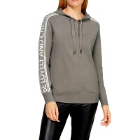 Designer-Kapuzenpullover, taupe