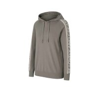 Hooded sweater, taupe