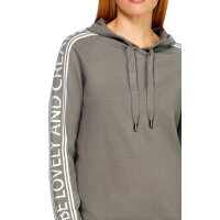 Designer-Kapuzenpullover, taupe