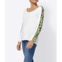 Jerseyshirt, ecru-bunt
