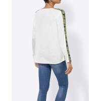 Jerseyshirt, ecru-bunt