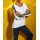 Jerseyshirt, ecru-bunt