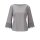 Bluse m. Spitze, grau