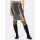 Jacquard-Strickrock, schwarz-hellgrau-gemustert
