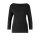 Fine knit sweater, black
