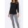 Fine knit sweater, black