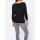 Fine knit sweater, black