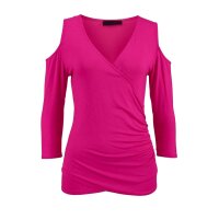 Wrap shirt, pink
