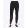 Stretch-Hose im Materialmix, schwarz