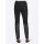 Stretch-Hose im Materialmix, schwarz