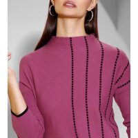 Sweter ze stójką, erika-black