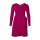 Wrap dress, fuchsia