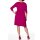 Wrap dress, fuchsia