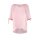 Blouse with silk, rosé