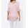 Blouse with silk, rosé