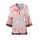 Bluse m. Volants, hummer-bedruckt
