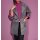 Longjacke in Doubleface-Optik, anthrazit-magenta