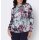 Satin-Druckbluse, kalkmint-mauve