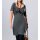 Kleid m. Fransen, grau